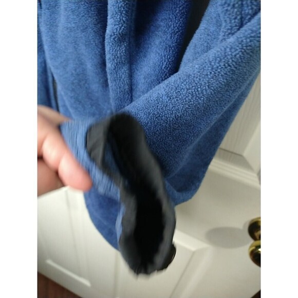 The North Face Blue Polar tech Zip Collared Fleece Jacket. Size  M - Picture 8 of 12